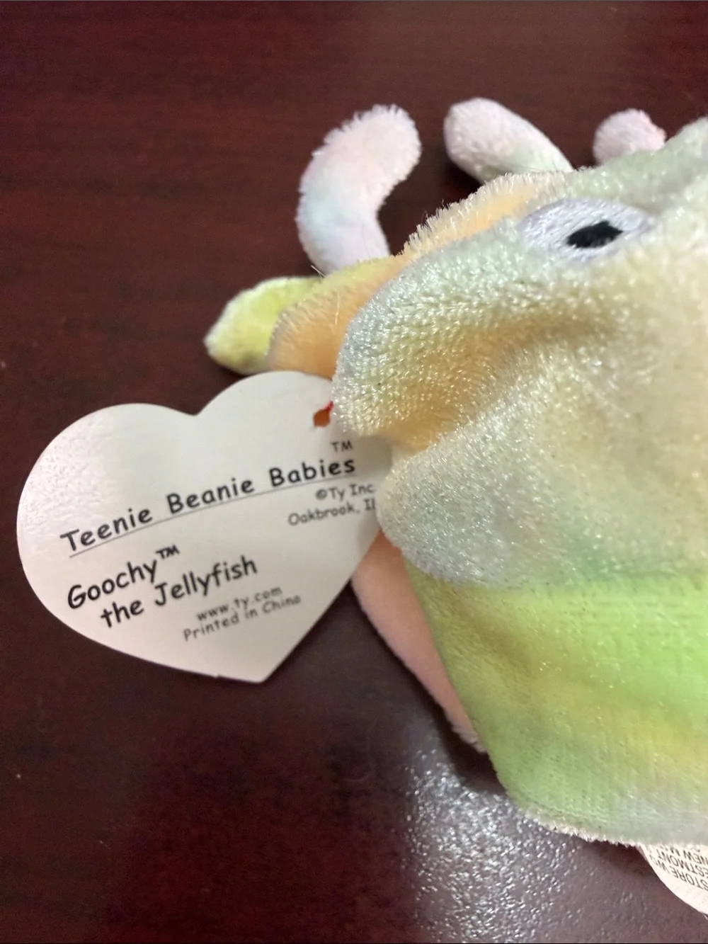 Vintage 2000 McDonald's Ty Goochy the Jellyfish Plush #16 NOT In‎ Package Teeny